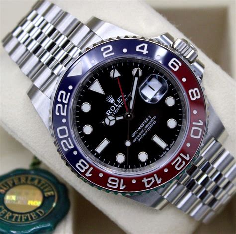 rolex gmt master ii settings